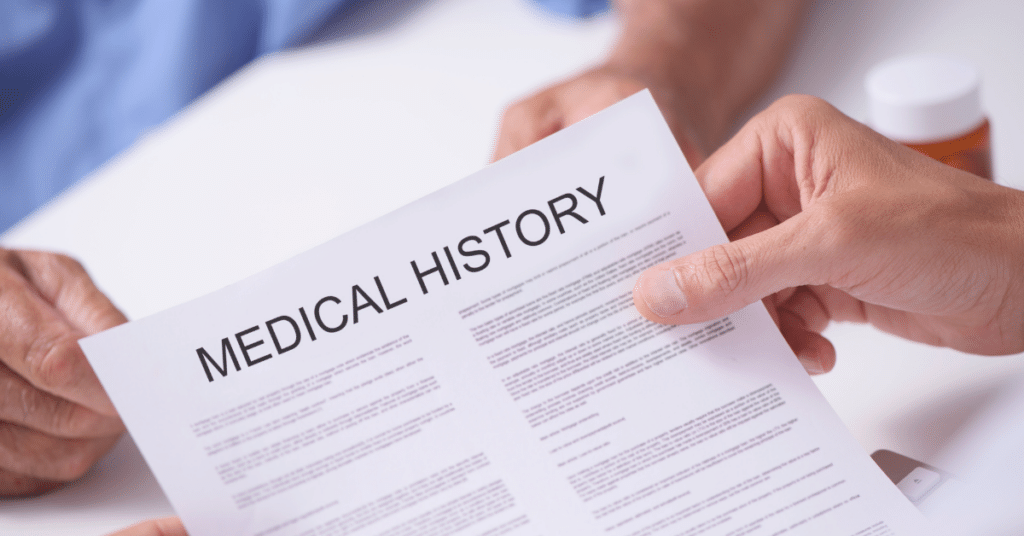 היסטוריה רפואית